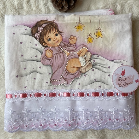 Muslin baby swaddle (Handmade) - Picture 6 of 16